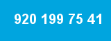 920 199 75 41 920 199 75 41